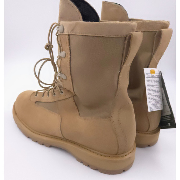 NEW w TAGS Rocky 782 Hot Weather Army Combat Boots 11 M Desert Tan Vibram Sole - Picture 6 of 10